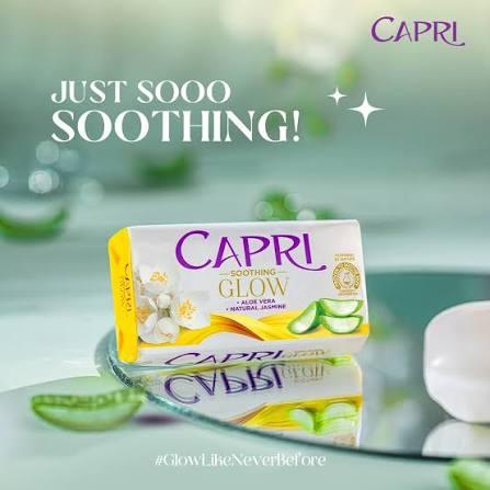 CAPRI 115G SOAP ALOE VERA